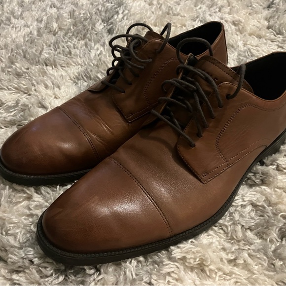 Cole Haan Brown Leather Oxfords main image 5
